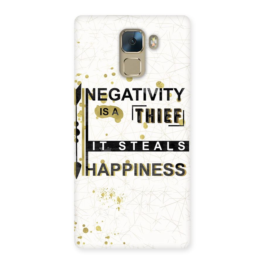 Negativity Thief Back Case for Huawei Honor 7