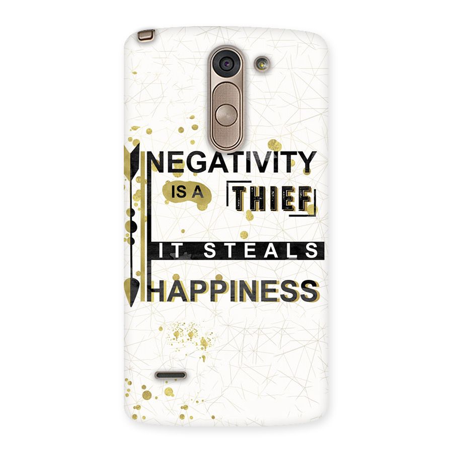 Negativity Thief Back Case for LG G3 Stylus