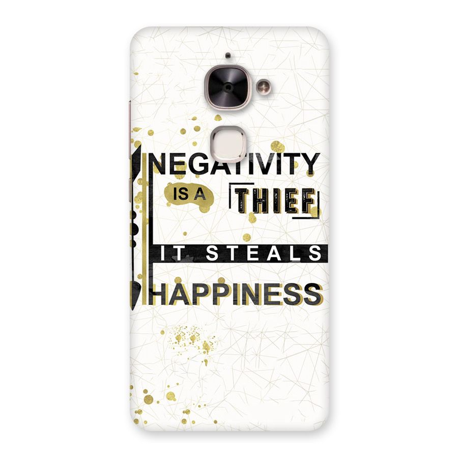 Negativity Thief Back Case for Le 2