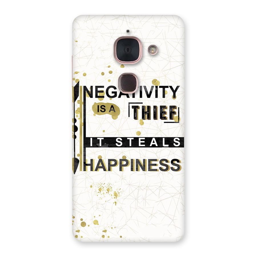 Negativity Thief Back Case for Le Max 2