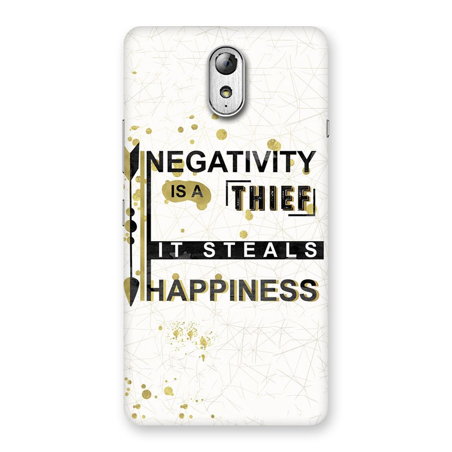 Negativity Thief Back Case for Lenovo Vibe P1M