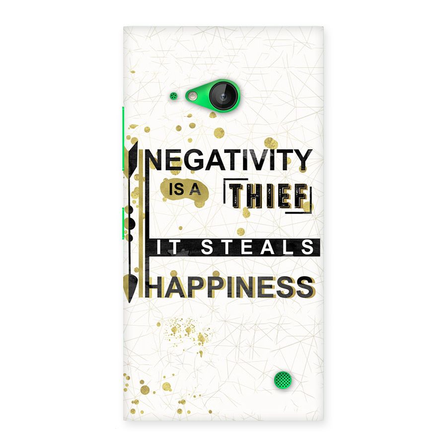 Negativity Thief Back Case for Lumia 730