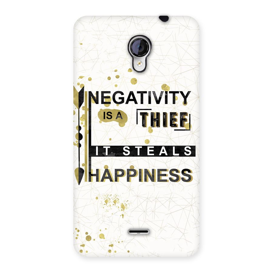 Negativity Thief Back Case for Micromax Unite 2 A106