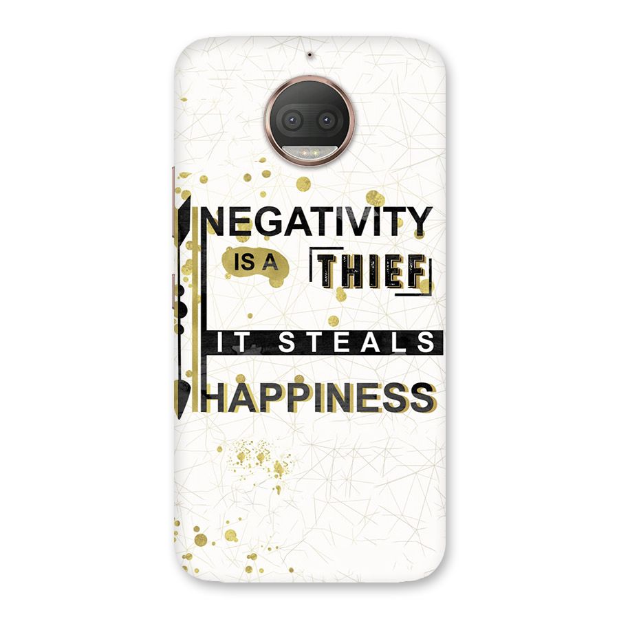 Negativity Thief Back Case for Moto G5s Plus
