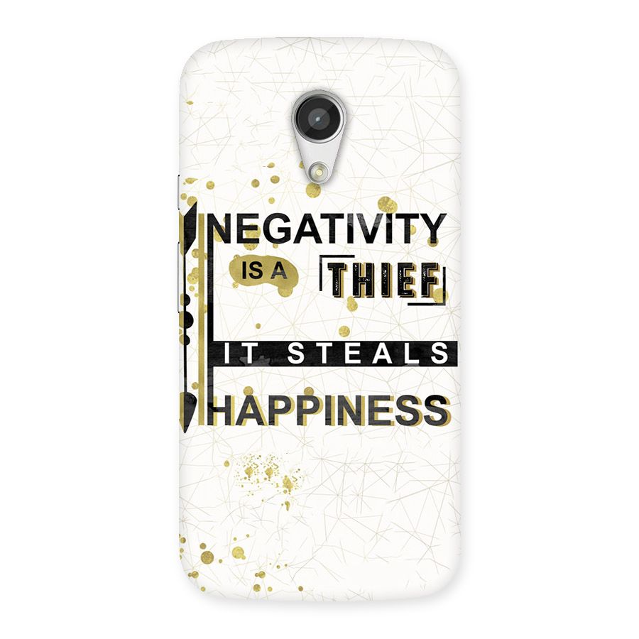 Negativity Thief Back Case for Moto G 2nd Gen