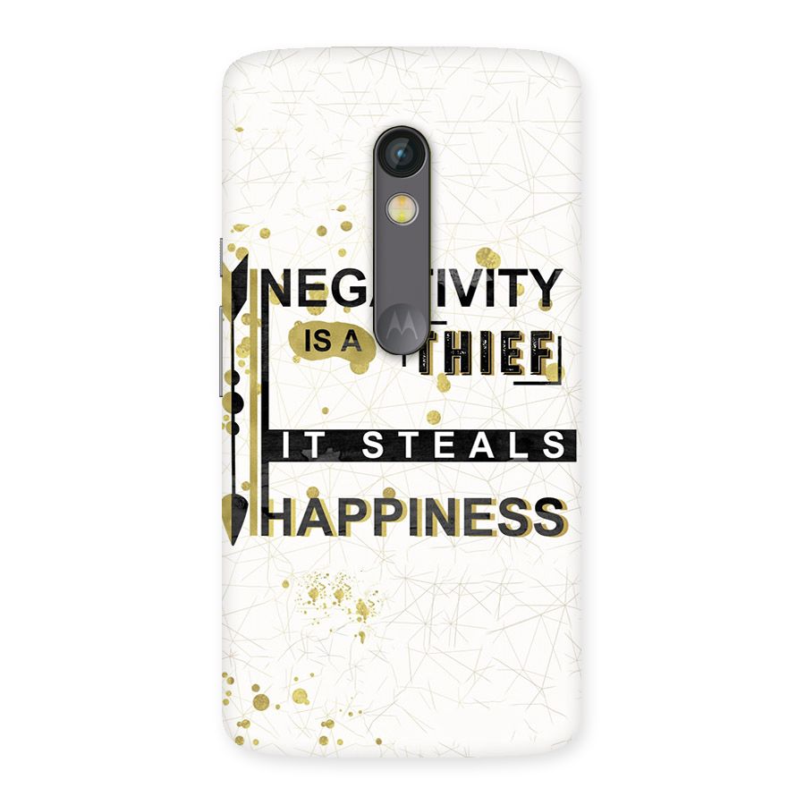 Negativity Thief Back Case for Moto X Play