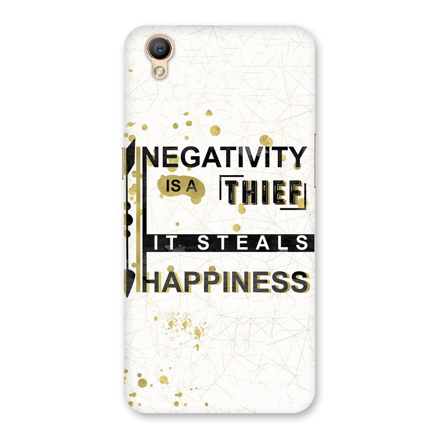 Negativity Thief Back Case for Oppo A37