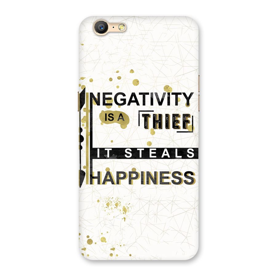Negativity Thief Back Case for Oppo A57
