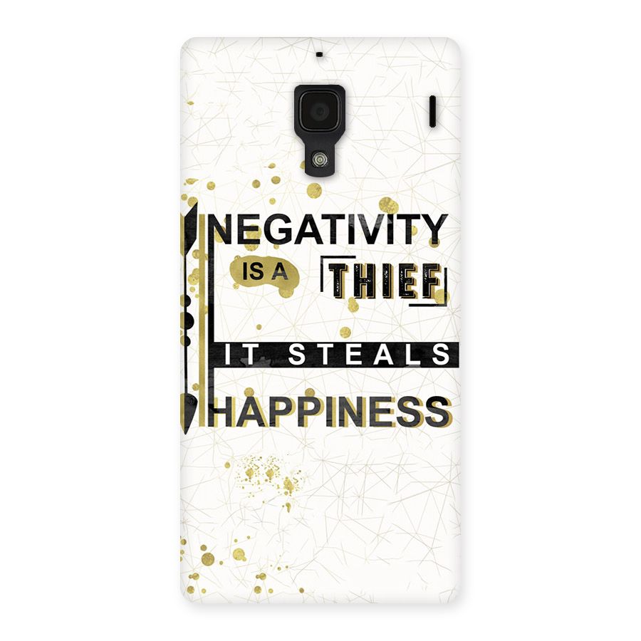 Negativity Thief Back Case for Redmi 1S