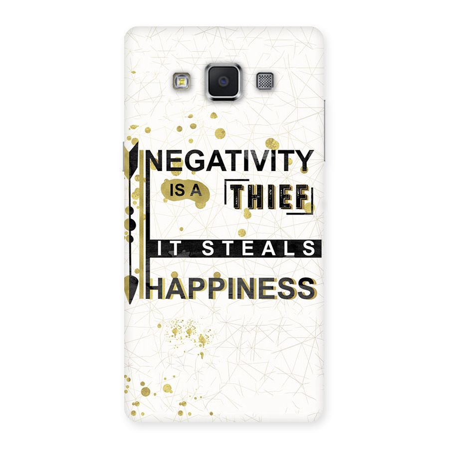 Negativity Thief Back Case for Samsung Galaxy A5
