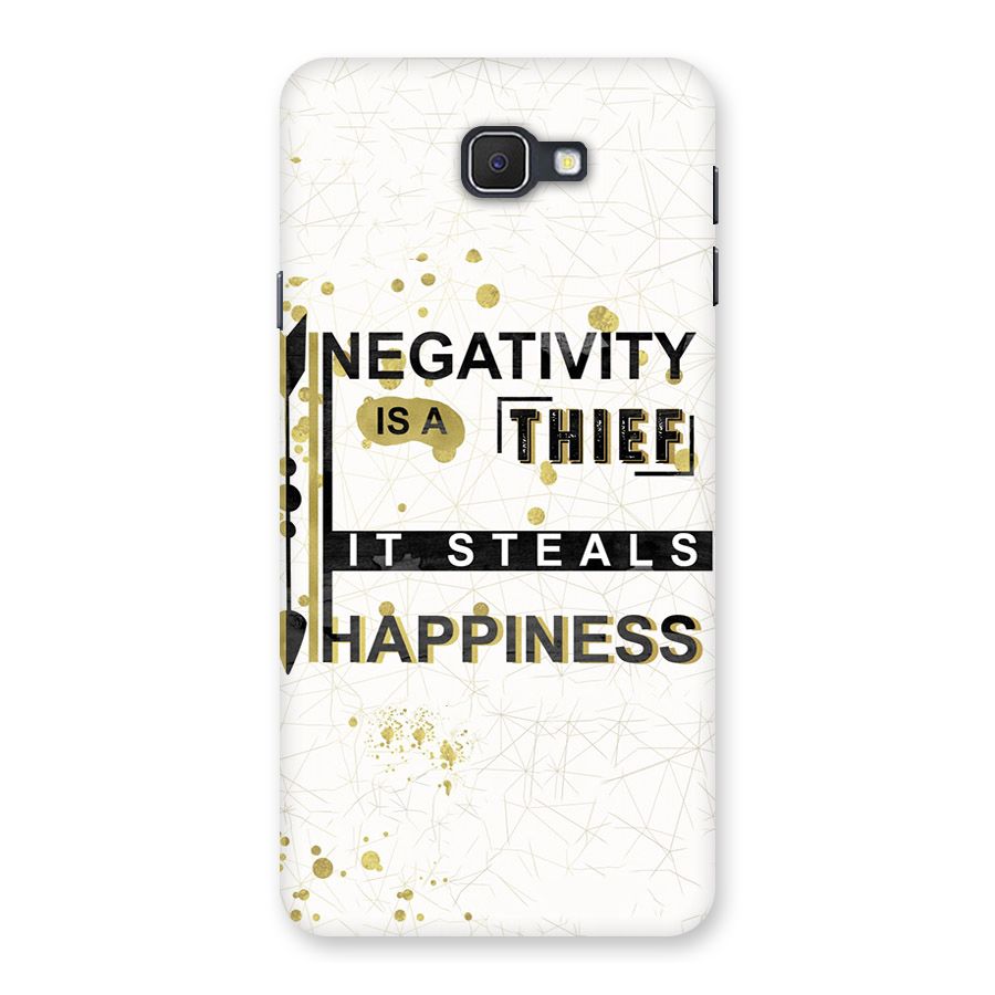 Negativity Thief Back Case for Samsung Galaxy J7 Prime
