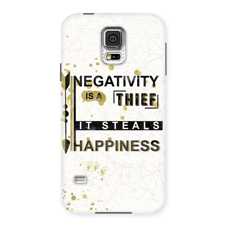 Negativity Thief Back Case for Samsung Galaxy S5