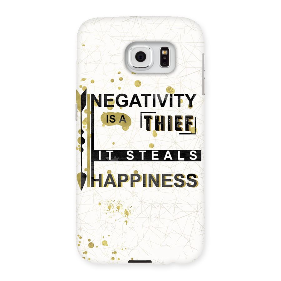 Negativity Thief Back Case for Samsung Galaxy S6