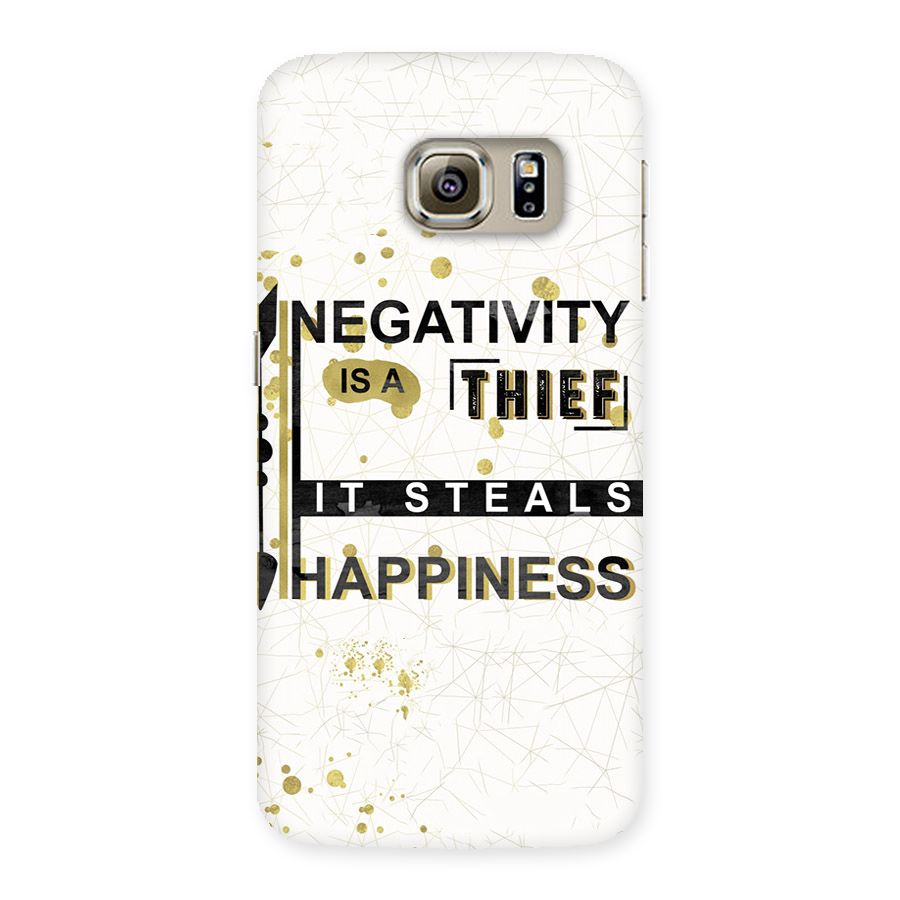 Negativity Thief Back Case for Samsung Galaxy S6 Edge