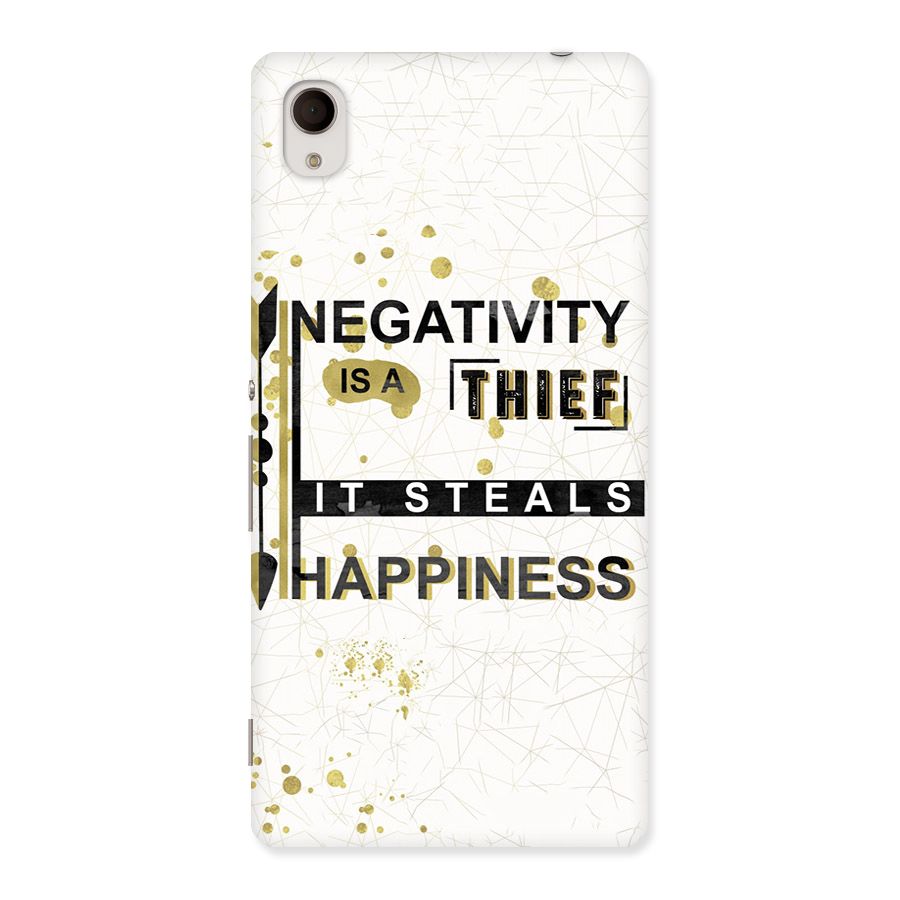 Negativity Thief Back Case for Sony Xperia M4