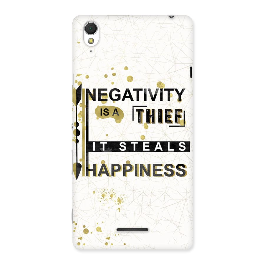 Negativity Thief Back Case for Sony Xperia T3