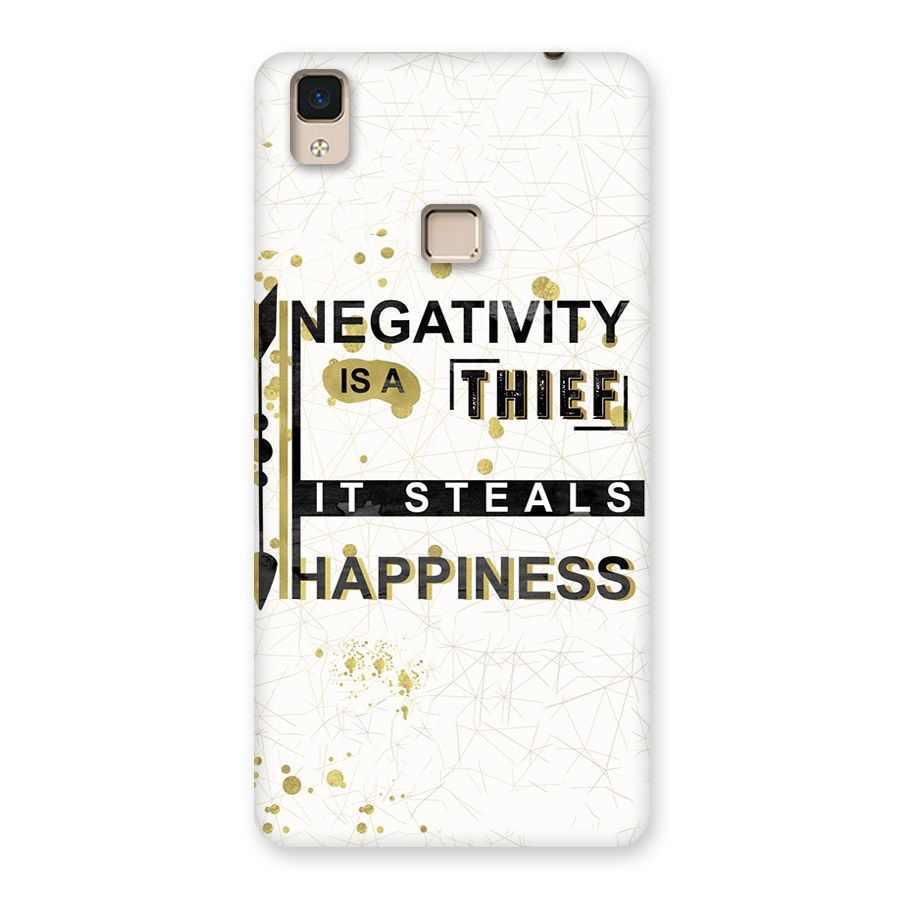 Negativity Thief Back Case for V3 Max