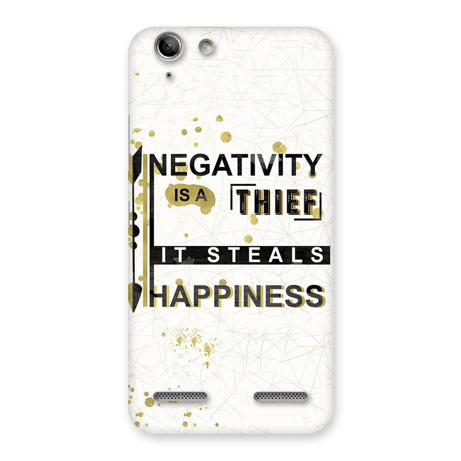 Negativity Thief Back Case for Vibe K5 Plus