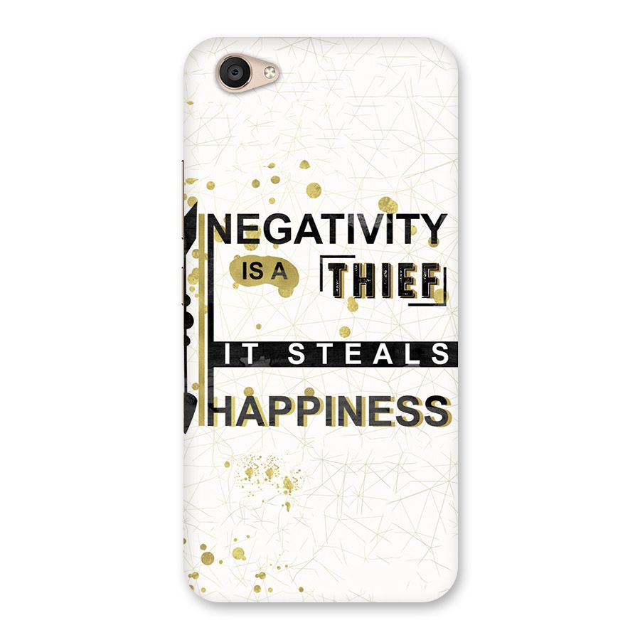 Negativity Thief Back Case for Vivo V5 Plus
