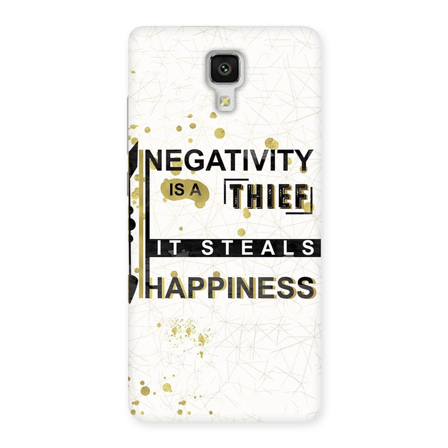 Negativity Thief Back Case for Xiaomi Mi 4