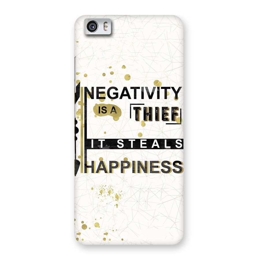 Negativity Thief Back Case for Xiaomi Redmi Mi5