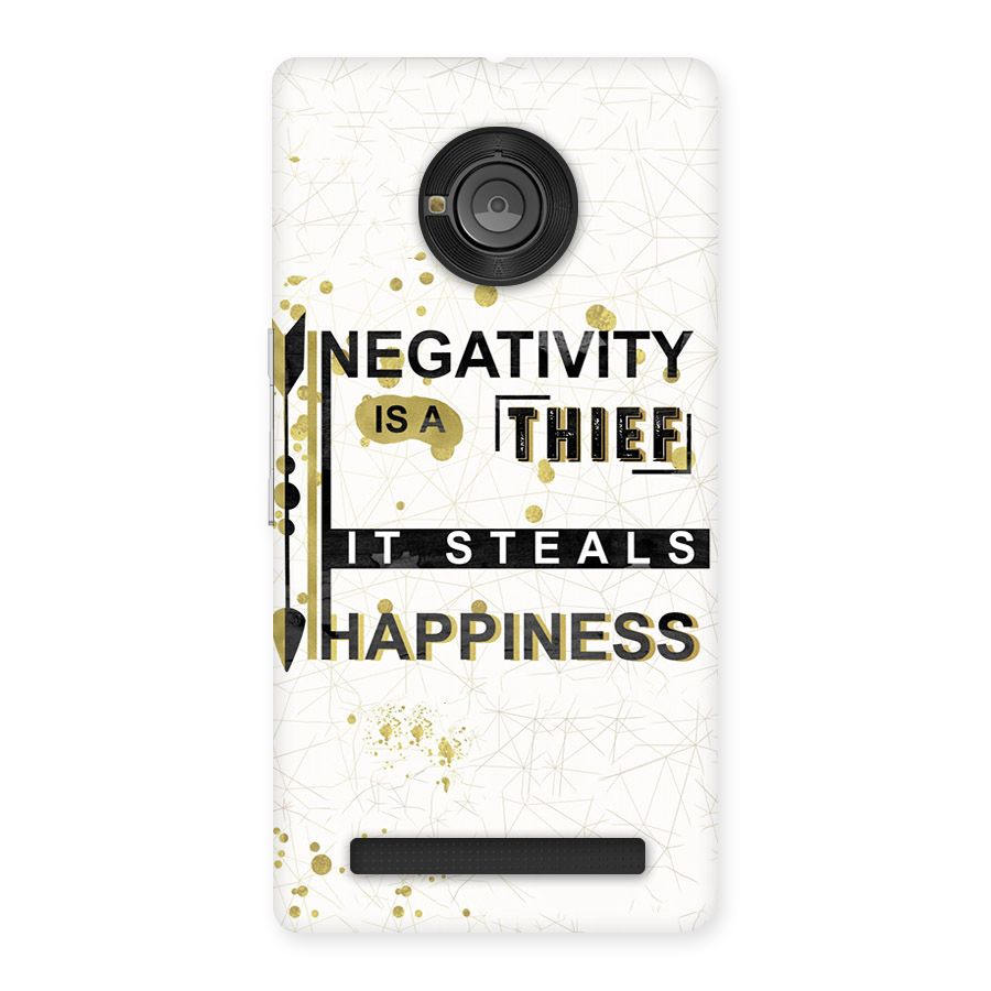 Negativity Thief Back Case for Yu Yunique