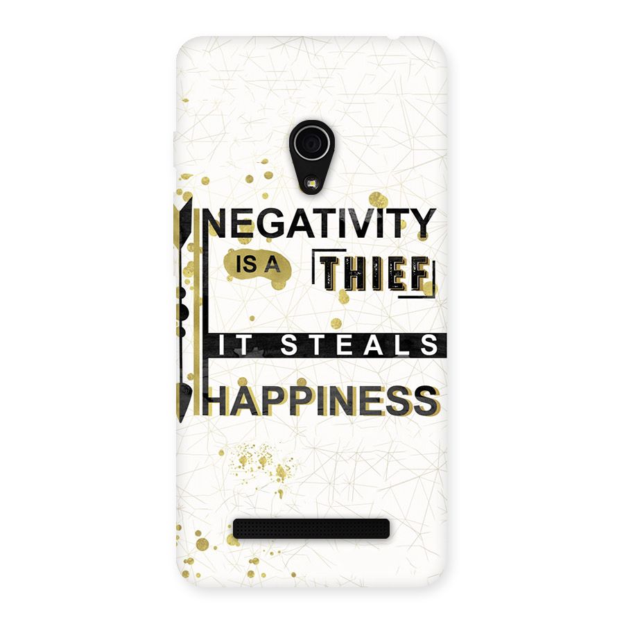 Negativity Thief Back Case for Zenfone 5