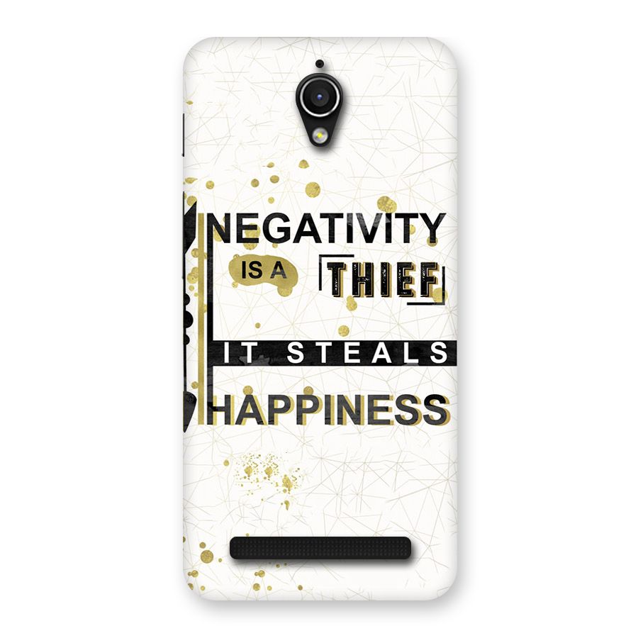 Negativity Thief Back Case for Zenfone Go
