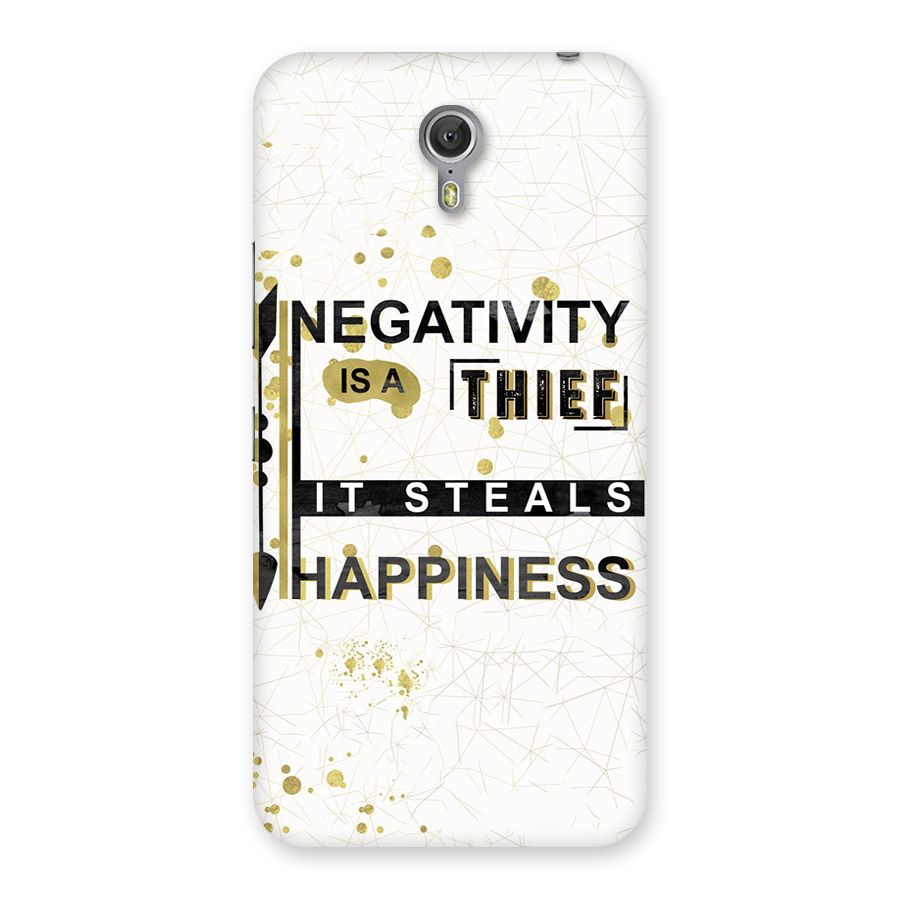 Negativity Thief Back Case for Zuk Z1