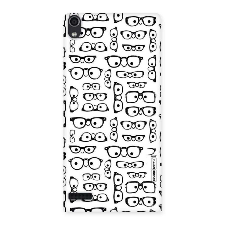 Nerdy Specs Back Case for Ascend P6