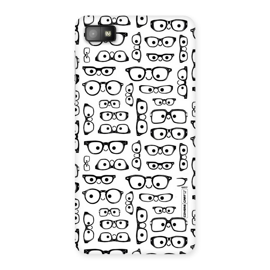 Nerdy Specs Back Case for Blackberry Z10