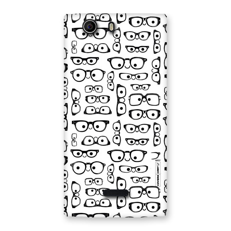 Nerdy Specs Back Case for Canvas Nitro 2 E311