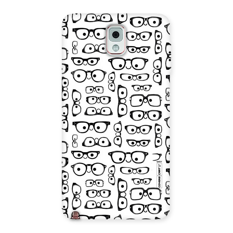 Nerdy Specs Back Case for Galaxy Note 3