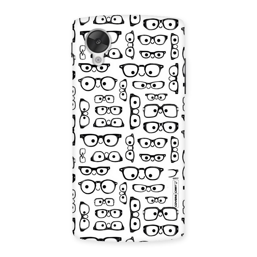 Nerdy Specs Back Case for Google Nexsus 5