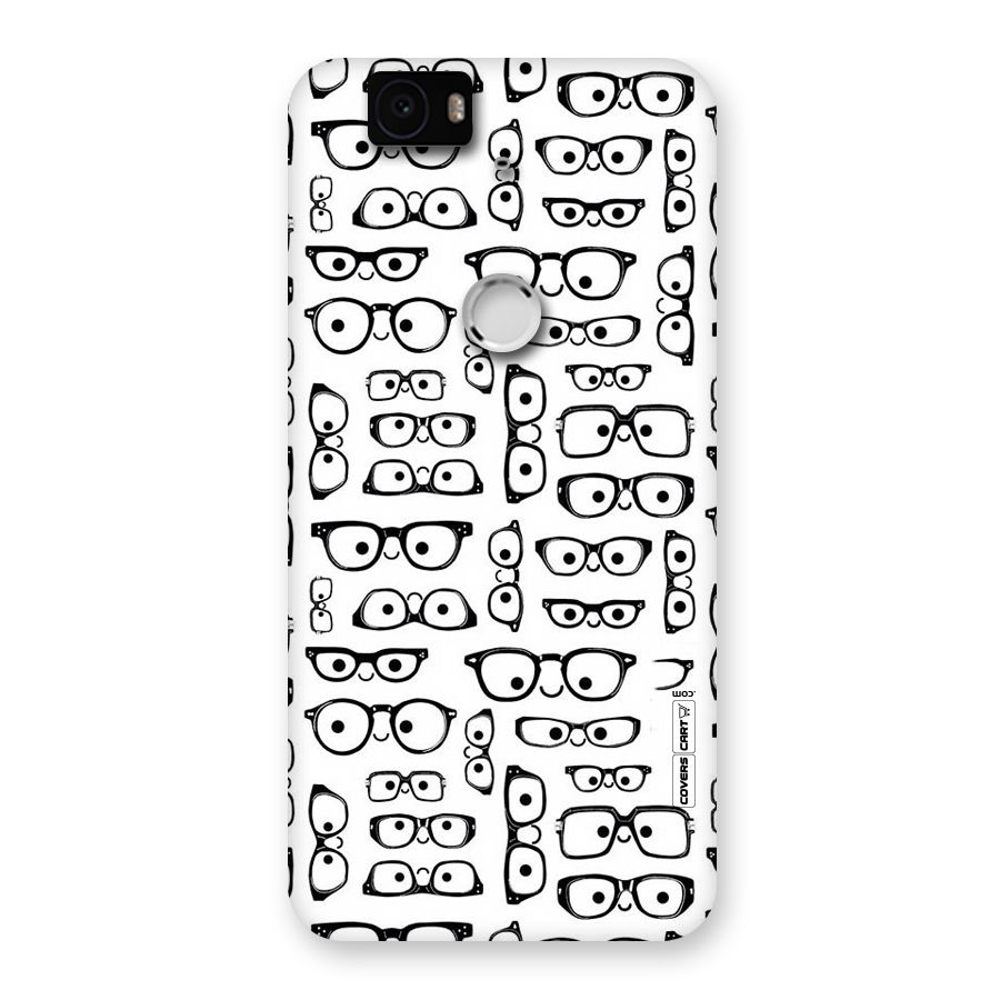 Nerdy Specs Back Case for Google Nexus-6P