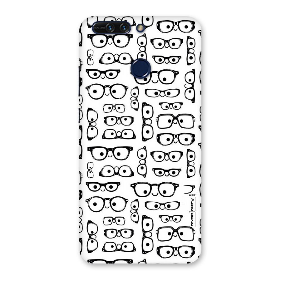 Nerdy Specs Back Case for Honor 8 Pro