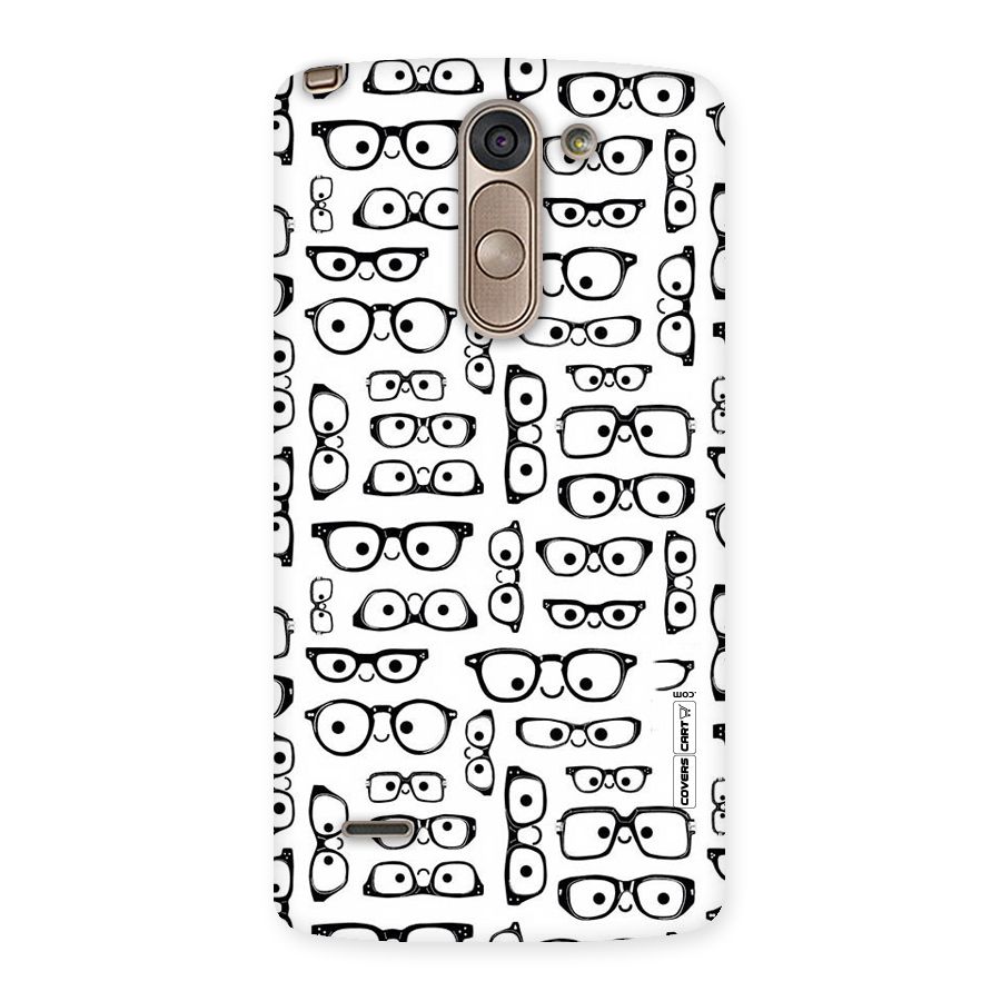 Nerdy Specs Back Case for LG G3 Stylus