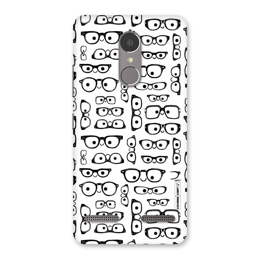 Nerdy Specs Back Case for Lenovo K6