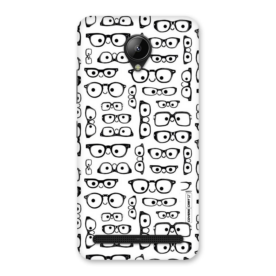 Nerdy Specs Back Case for Lenovo C2