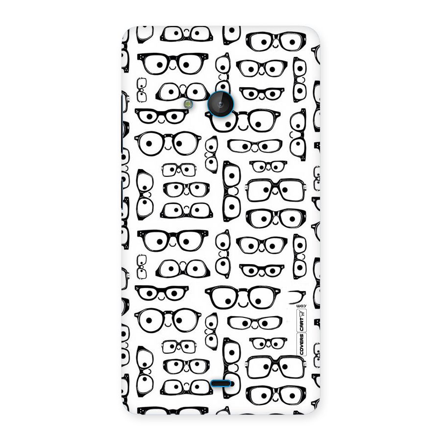 Nerdy Specs Back Case for Lumia 540