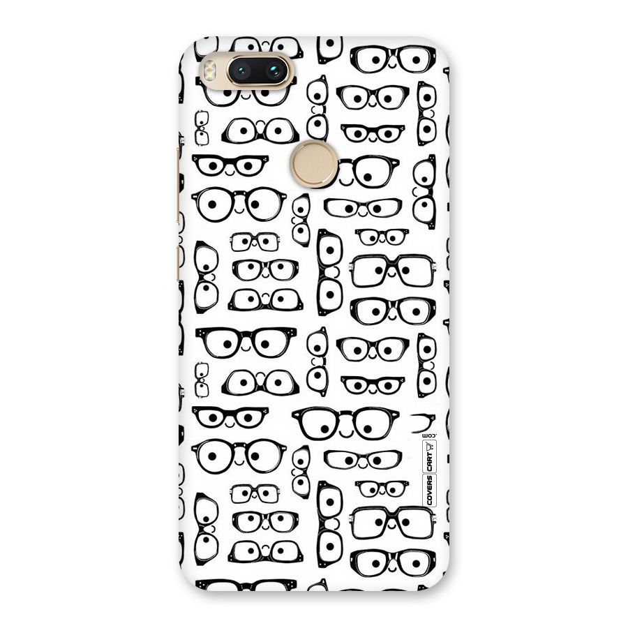 Nerdy Specs Back Case for Mi A1