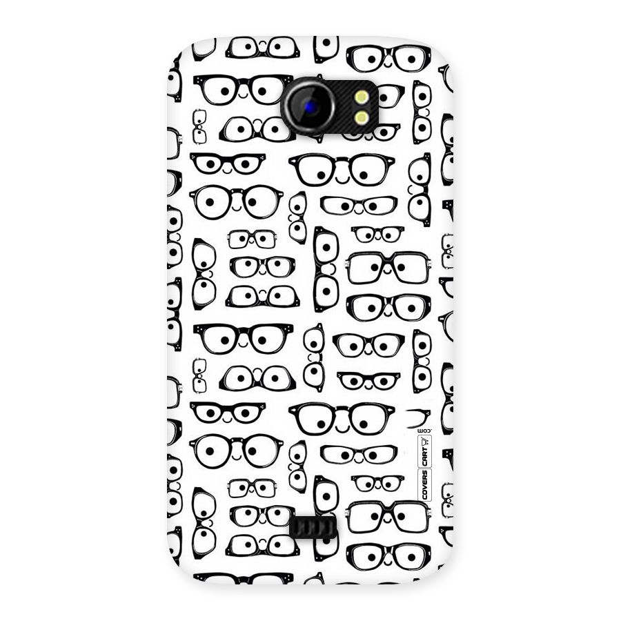 Nerdy Specs Back Case for Micromax Canvas 2 A110