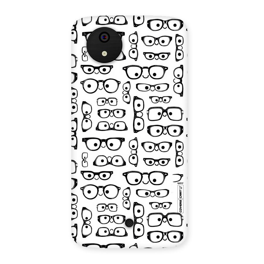 Nerdy Specs Back Case for Micromax Canvas A1