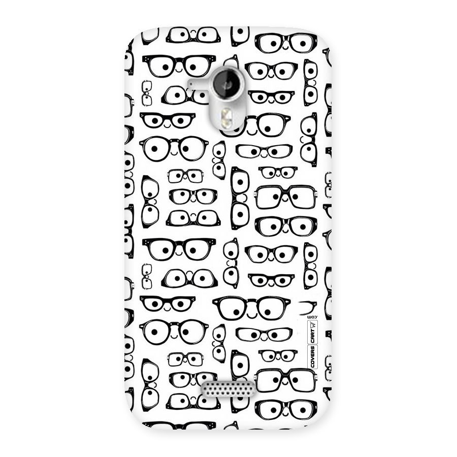 Nerdy Specs Back Case for Micromax Canvas HD A116