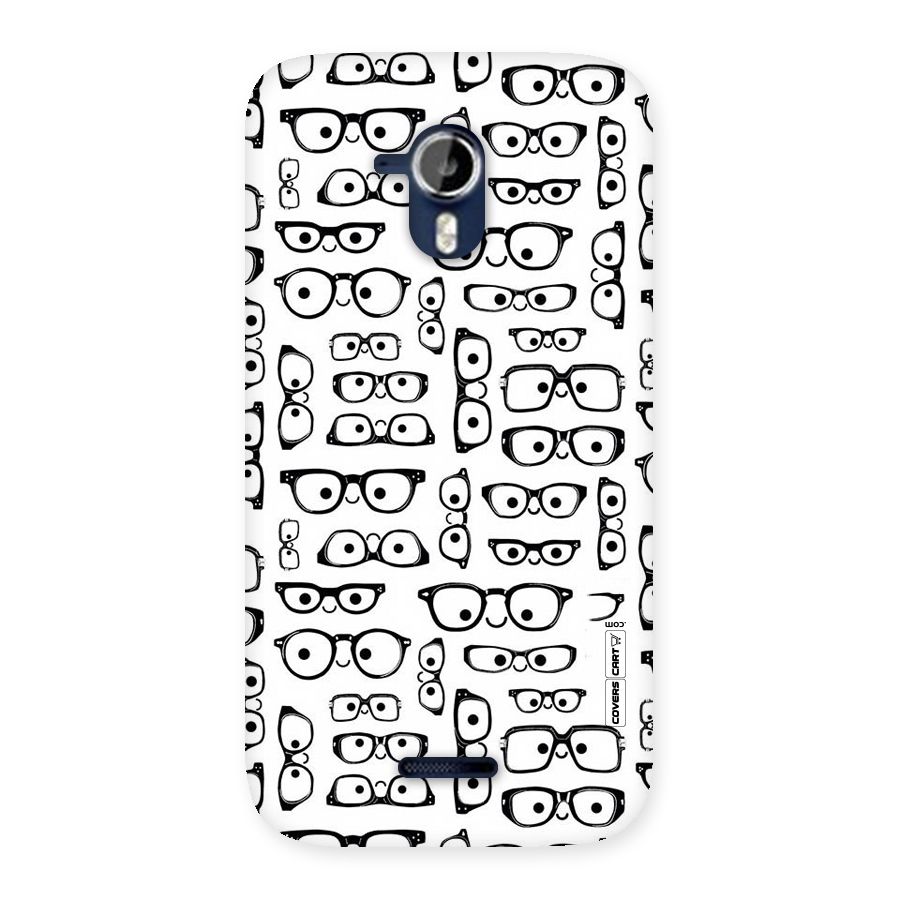 Nerdy Specs Back Case for Micromax Canvas Magnus A117