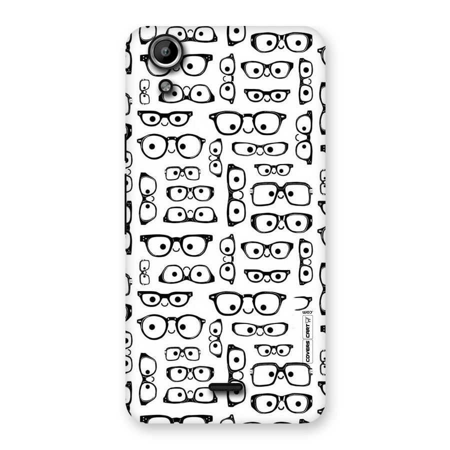 Nerdy Specs Back Case for Micromax Canvas Selfie Lens Q345