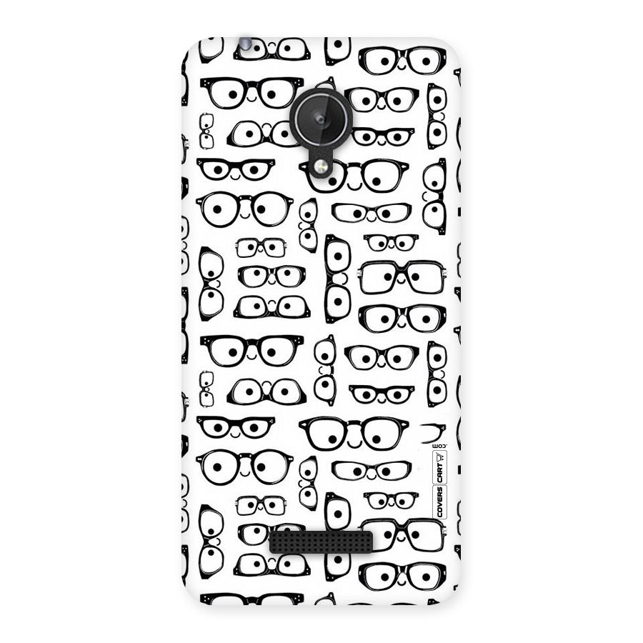 Nerdy Specs Back Case for Micromax Canvas Spark Q380