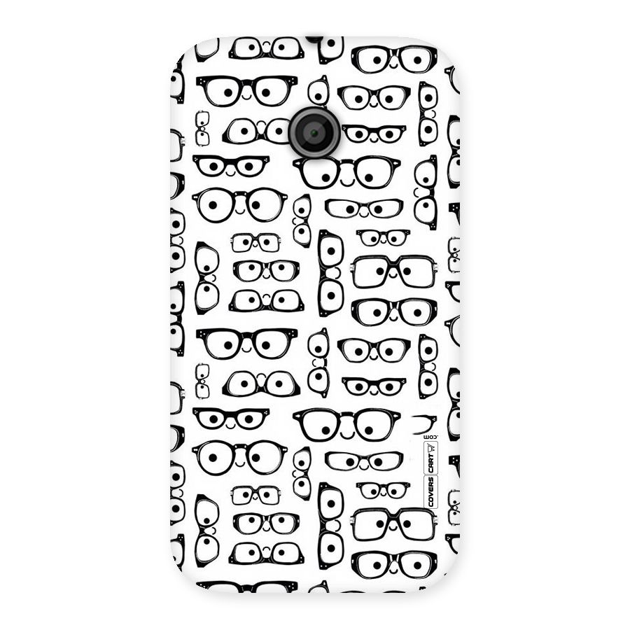 Nerdy Specs Back Case for Moto E