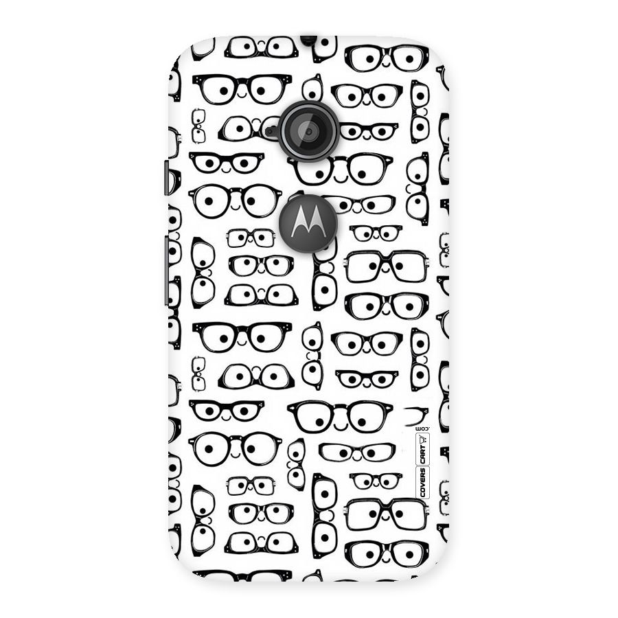 Nerdy Specs Back Case for Moto E 2nd Gen