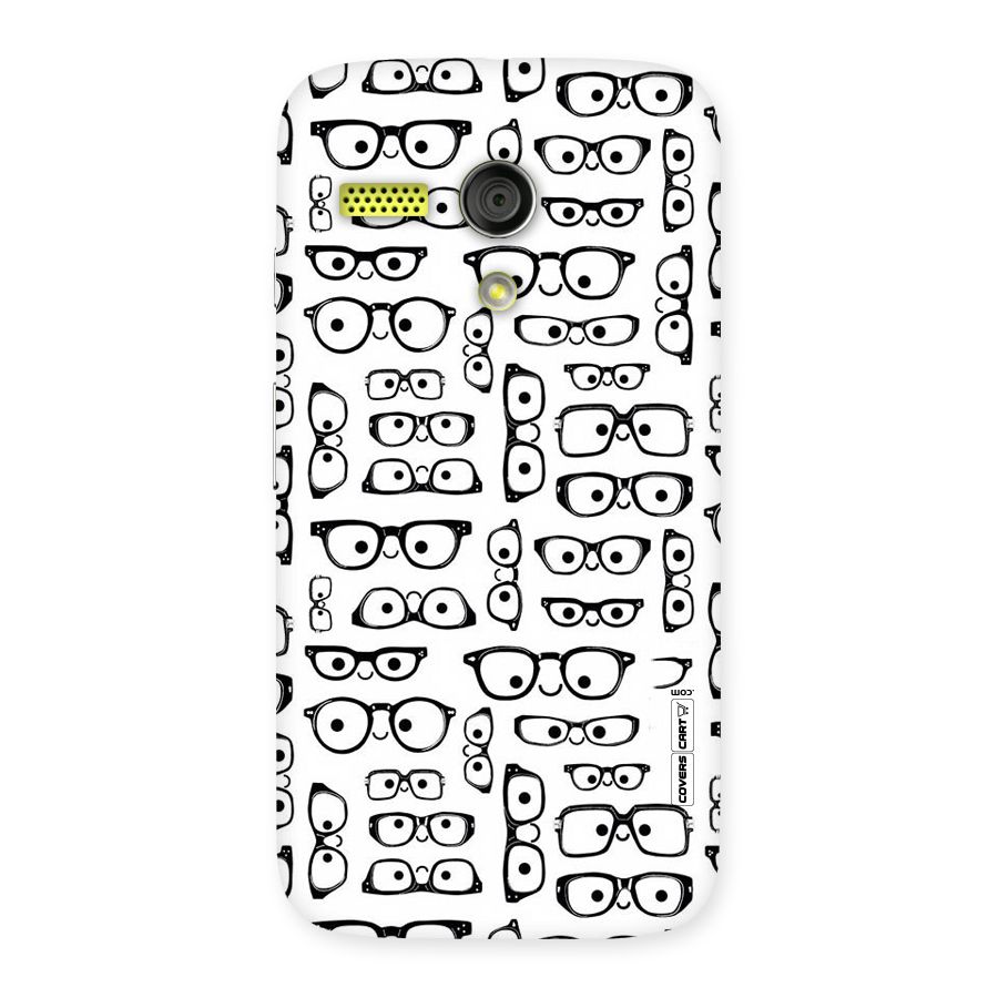 Nerdy Specs Back Case for Moto G